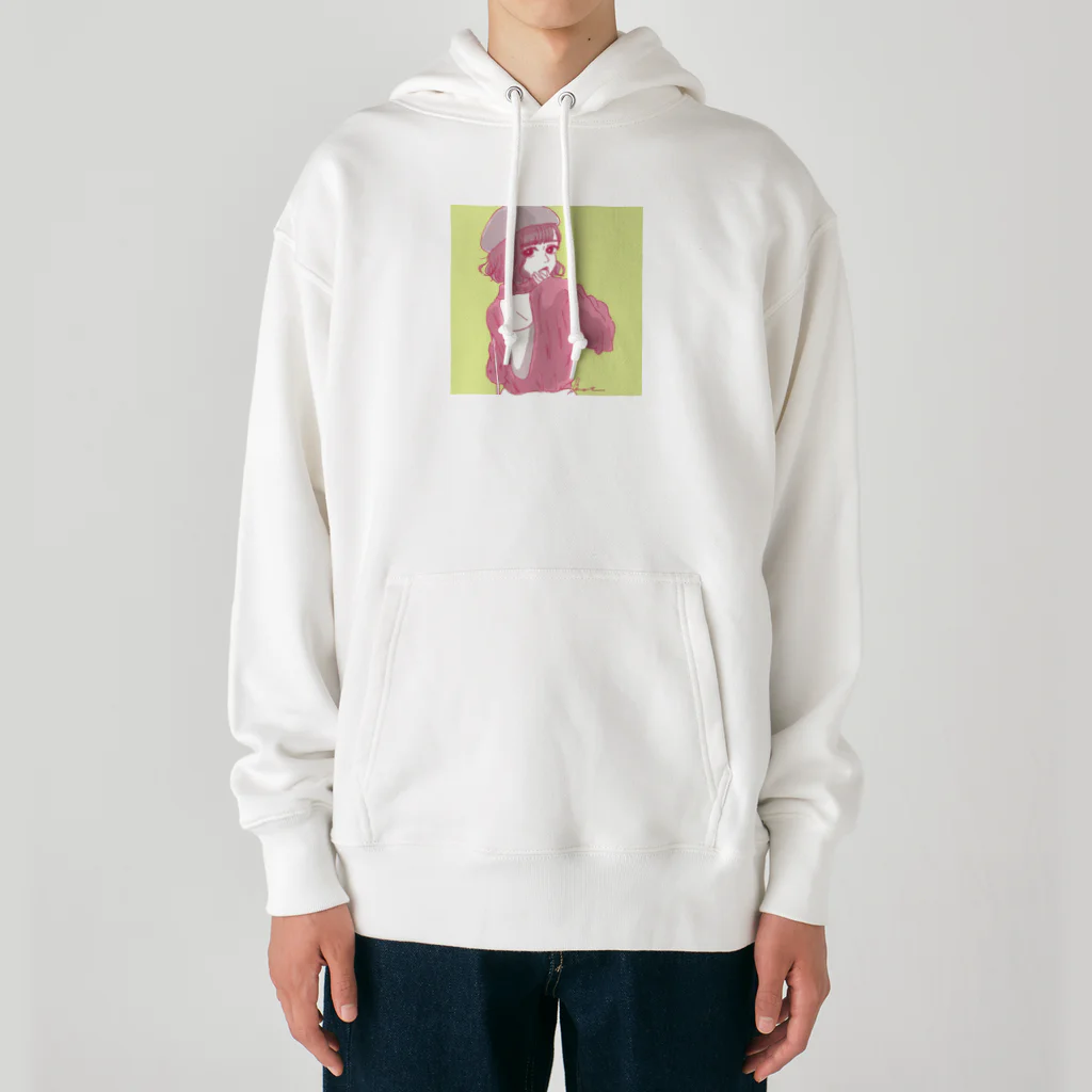 ワキラキのゆるふわ系女の子 Heavyweight Hoodie