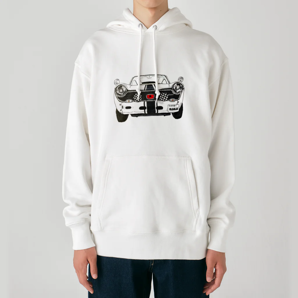 OLDMANのOLD CAR ⑤ Heavyweight Hoodie