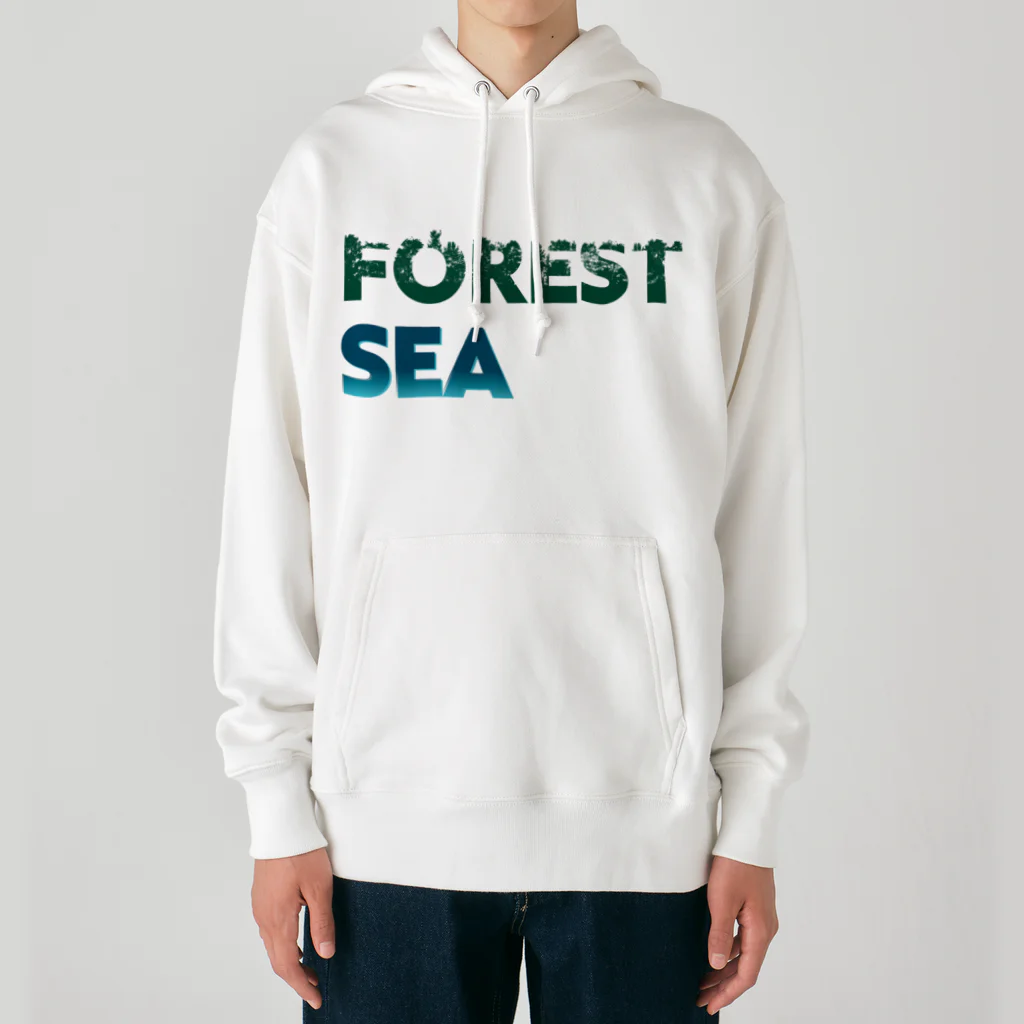 たんたんDESIGNの海を守るには森から Heavyweight Hoodie