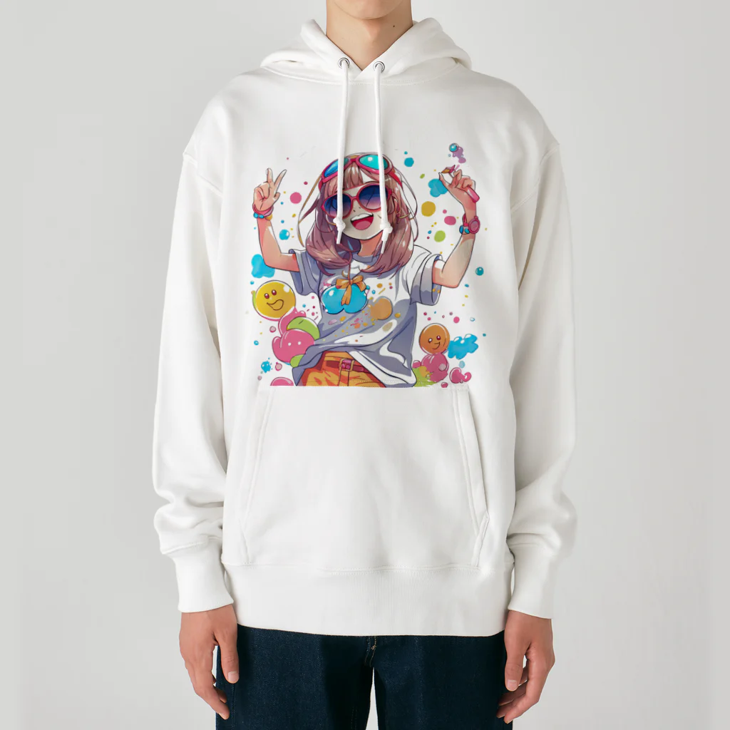 R&N Photographyの可愛い女 Heavyweight Hoodie