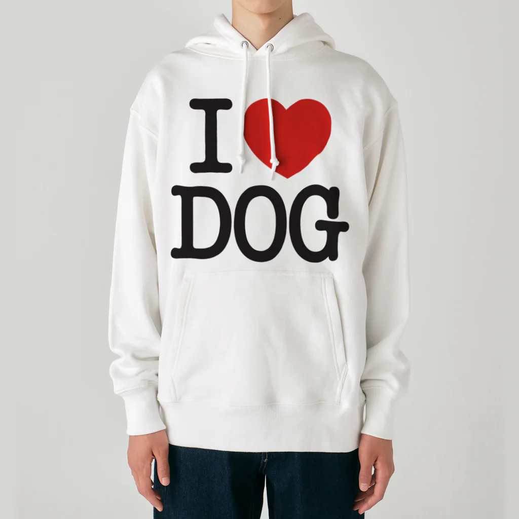 I LOVE SHOPのI LOVE DOG-アイラブドッグ- ヘビーウェイトパーカー