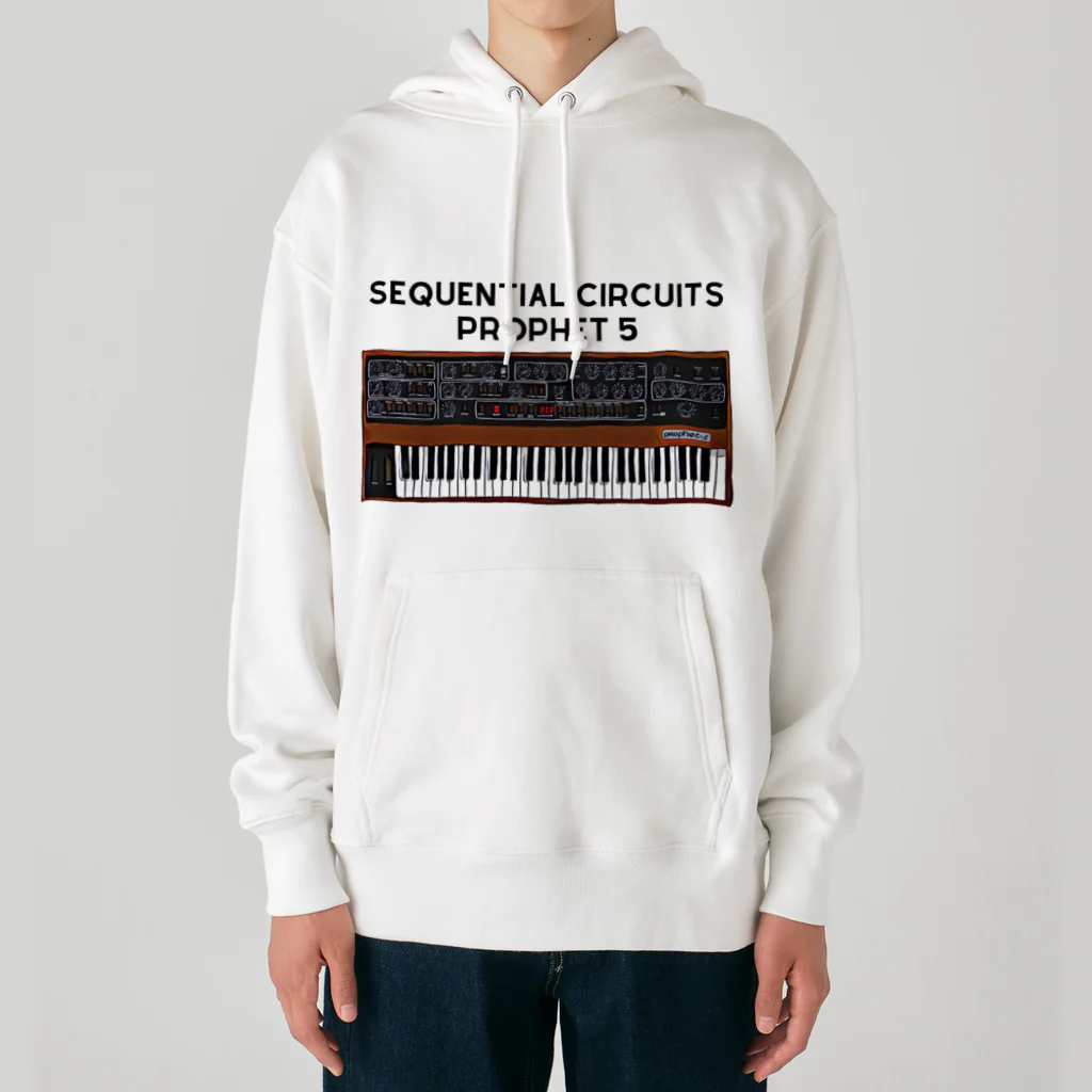 Vintage Synthesizers | aaaaakiiiiiのSequential Circuits Prophet 5 Vintage Synthesizer Heavyweight Hoodie