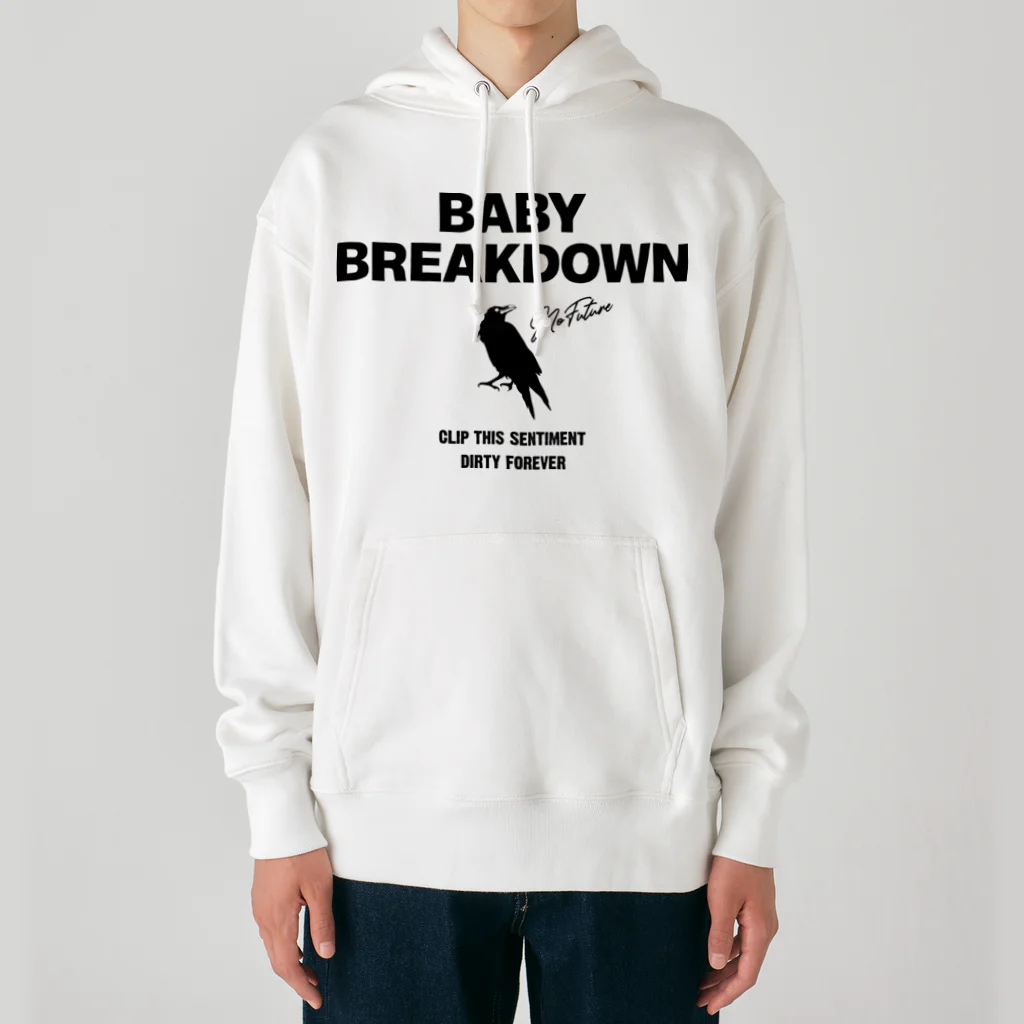 ShineのBABY BREAKDOWN ヘビーウェイトパーカー