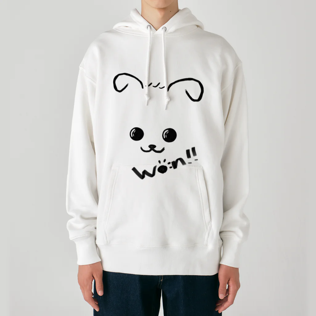 merongのわんこA♡won!!バージョン Heavyweight Hoodie