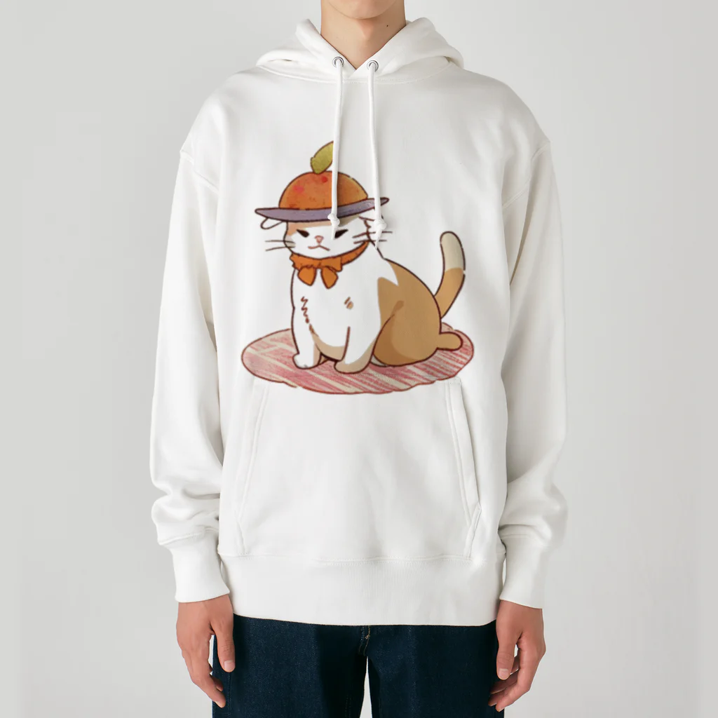 りーおすふぇんがりーのお腹ペコペコで具になっちゃったねこにゃん Heavyweight Hoodie