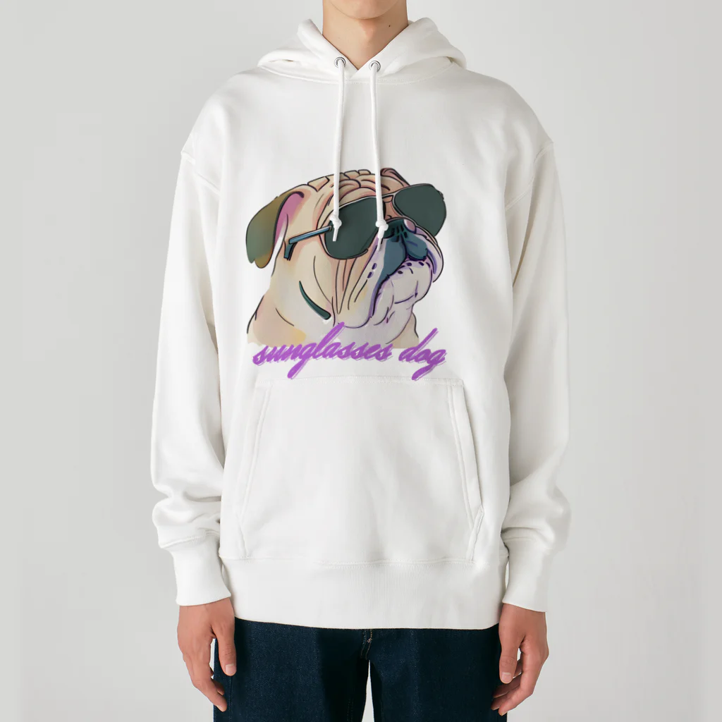 Fanny Animalsのグラサンドッグ Heavyweight Hoodie