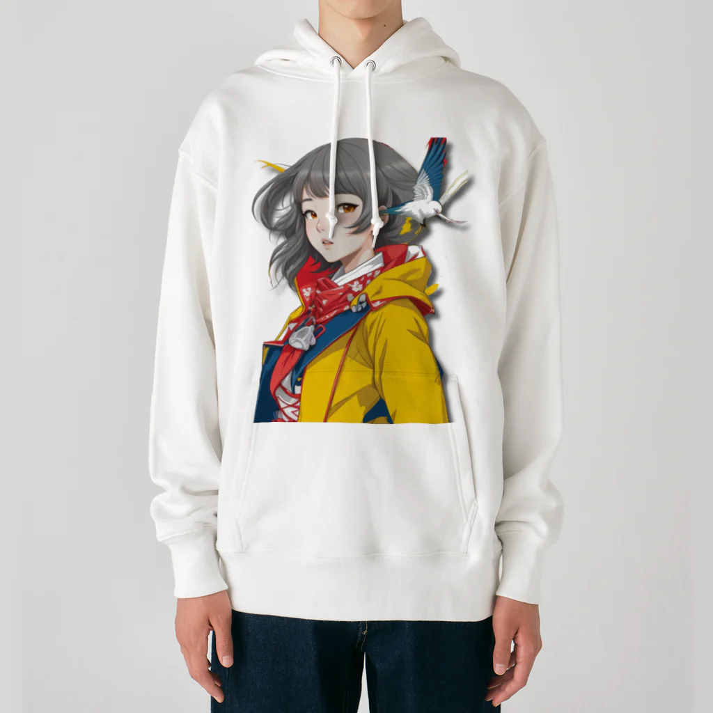 大正レトロJYOSIの大正レトロJYOSI　レイナ Heavyweight Hoodie