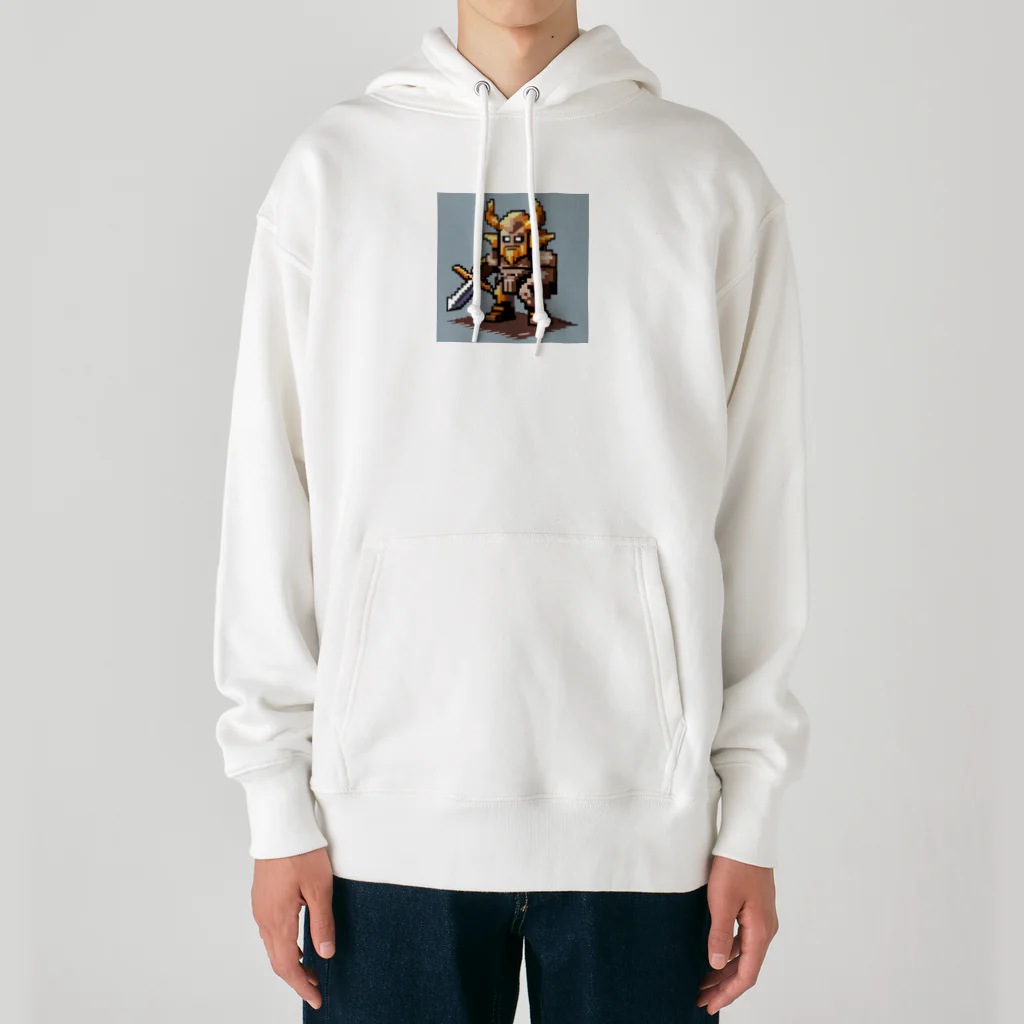 cunissaのドット絵バイキング Heavyweight Hoodie