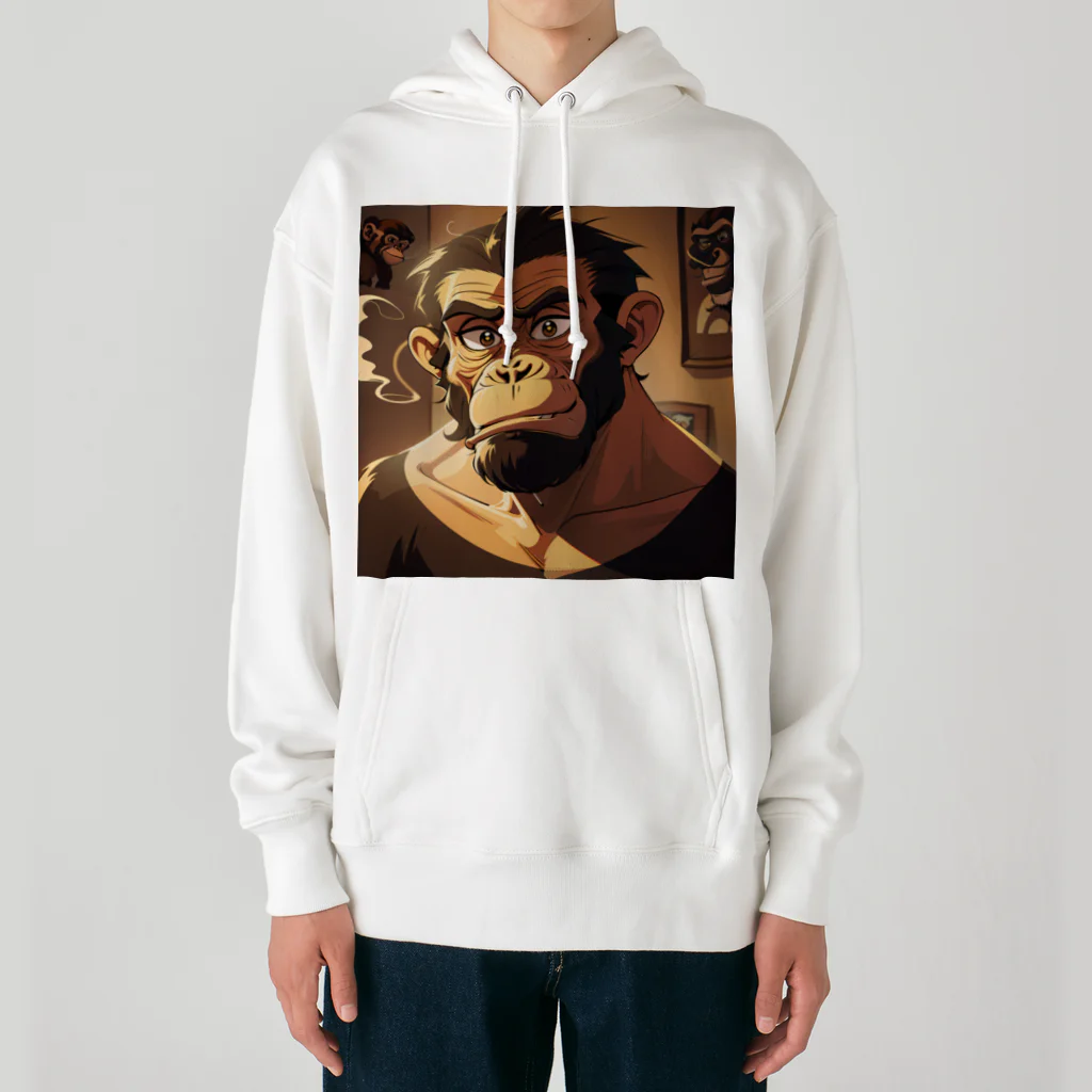 schaalの退屈な類人猿のNFT Heavyweight Hoodie