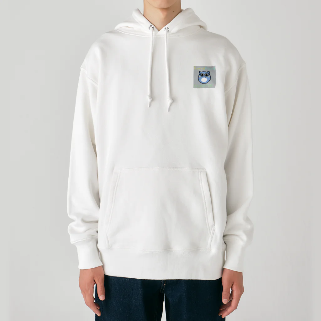 スペースアニマルズのラウンド・ラウンド・モンスター① Heavyweight Hoodie