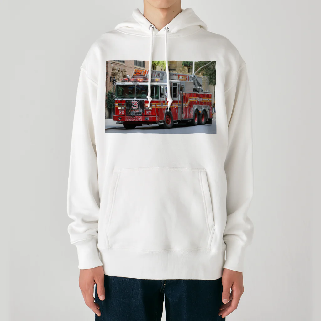 ビッグスマイルライフのかっこいいはしご車 Heavyweight Hoodie