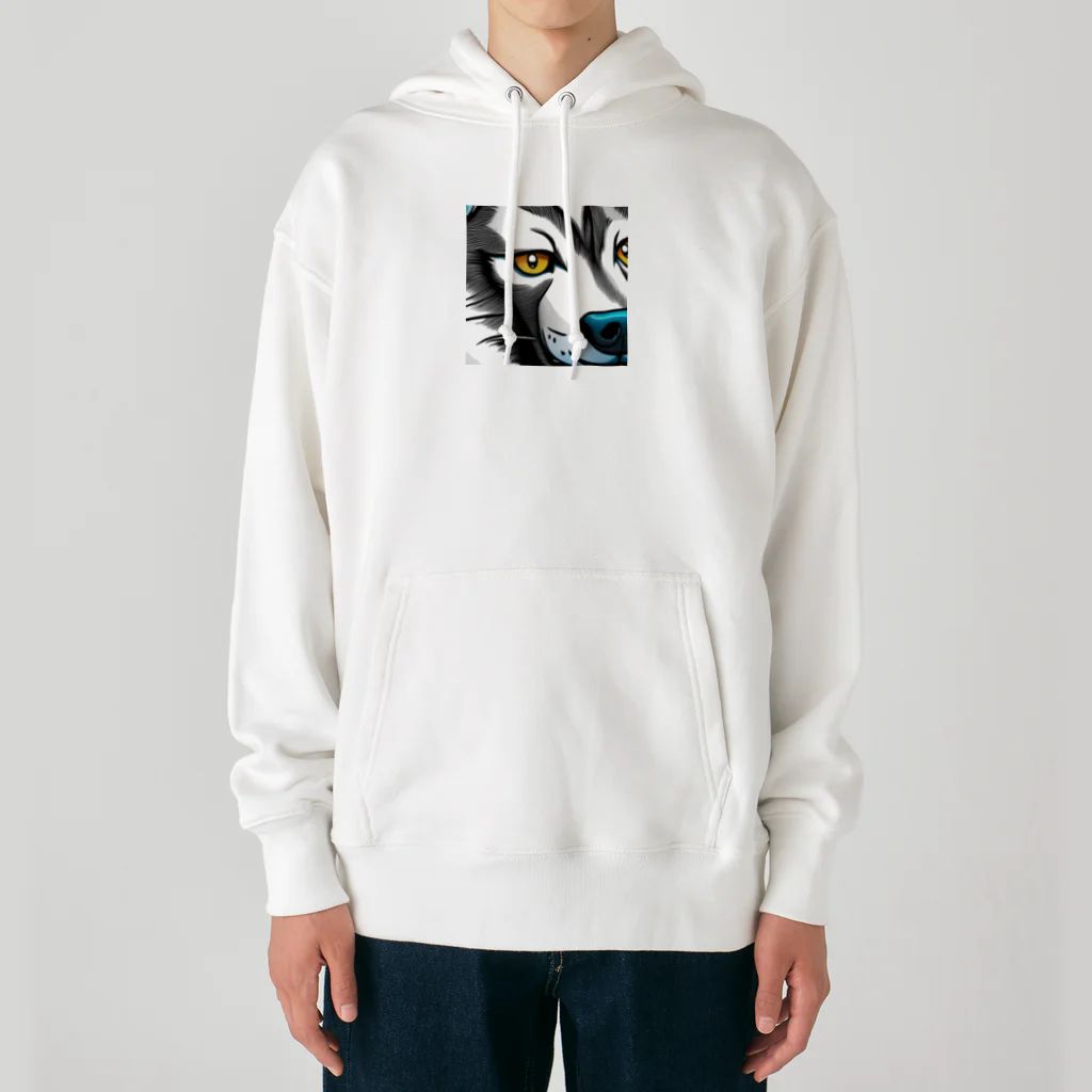 もしもショップのカッコイイ　犬 Heavyweight Hoodie