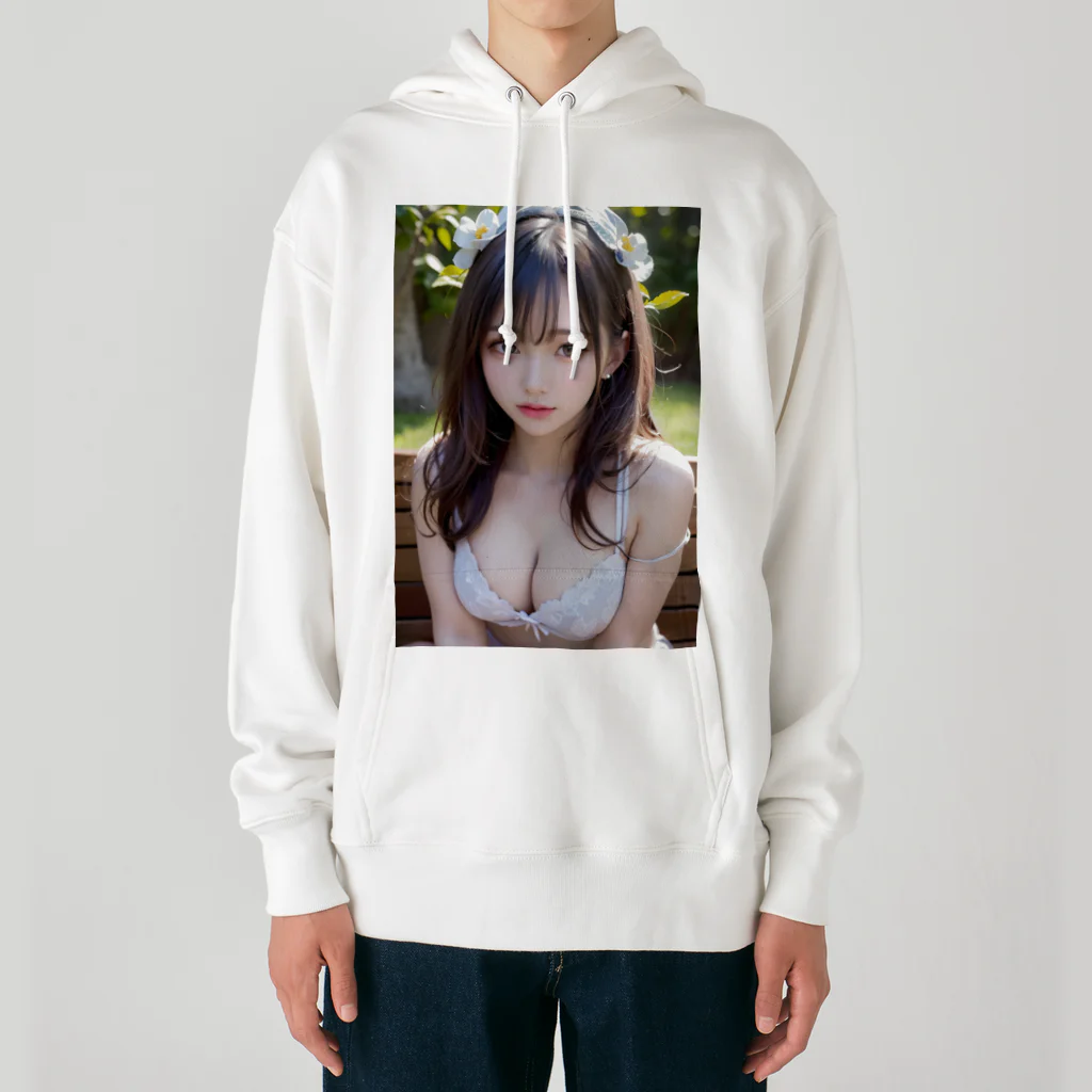 Ai-factoryのAi Dream 巨乳アジア人 Heavyweight Hoodie