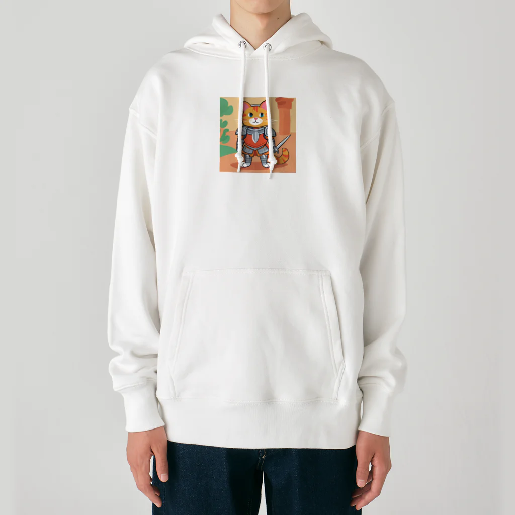 人生Storeの勇者猫 Heavyweight Hoodie