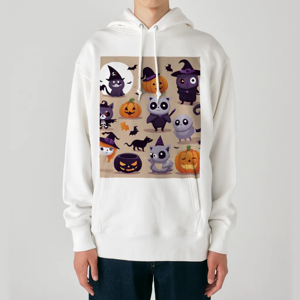 ワンダーワールド・ワンストップのたくさんのかわいいハローウィーンキャラクター④ Heavyweight Hoodie