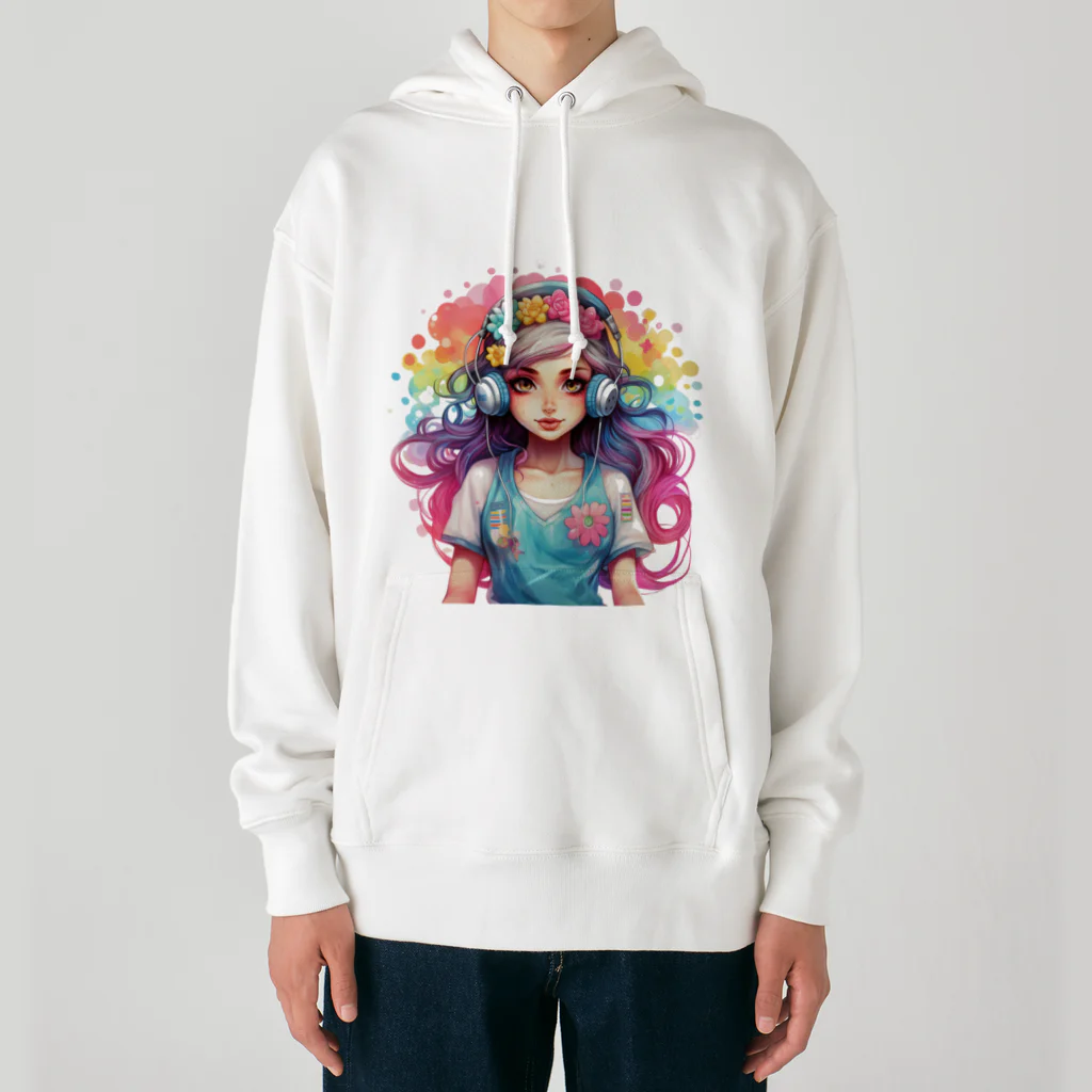 奏桃服店のカラフルメロディ Heavyweight Hoodie