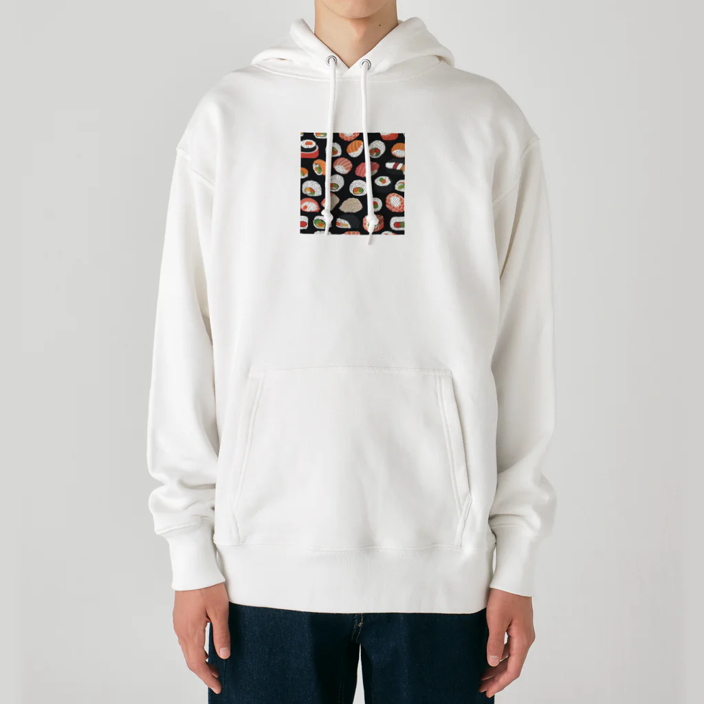 まろのお寿司マニア Heavyweight Hoodie