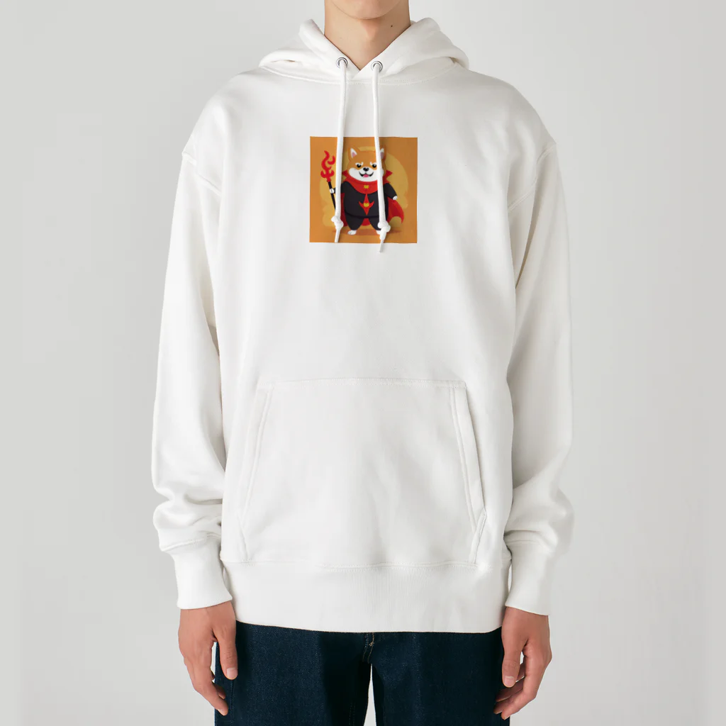 Apollo-0918のオヤツを強請るシバ犬 Heavyweight Hoodie