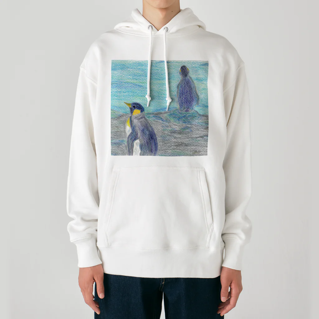 つぎのラピス島ペンギン Heavyweight Hoodie