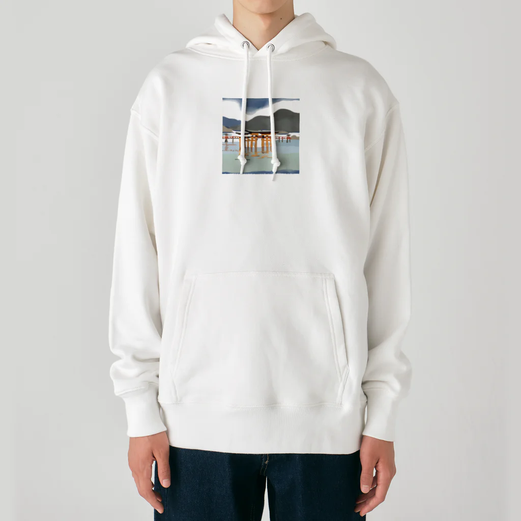 さっちゃんのショップのいつくしまじんじゃ Heavyweight Hoodie