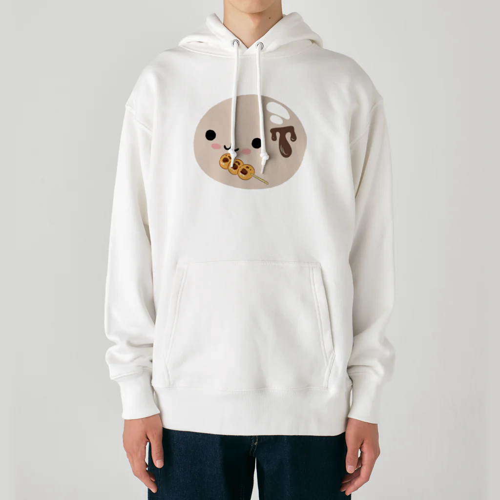 みたらし団子のふたたまちゃんのみたらし団子のたまちゃん Heavyweight Hoodie