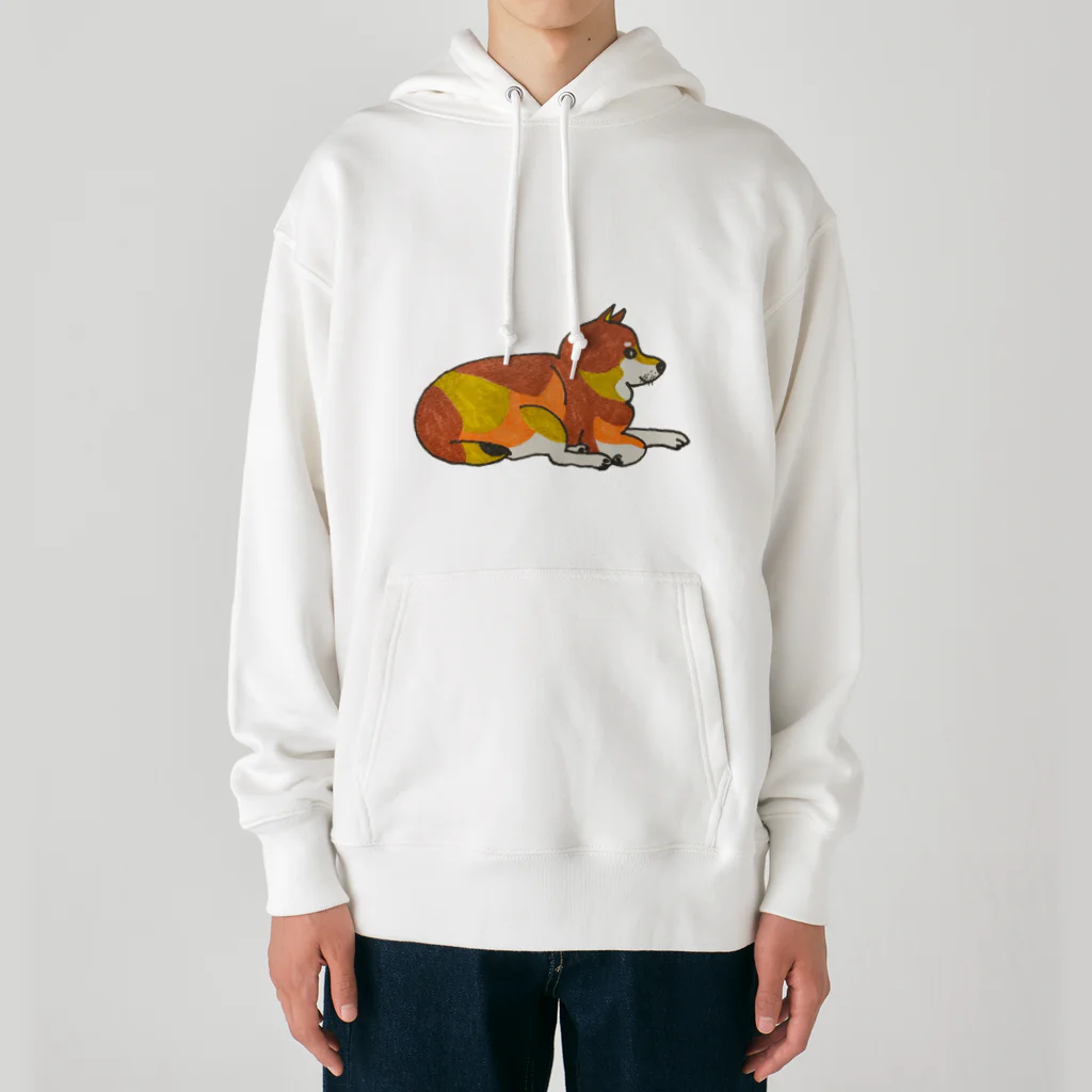 柴犬しばわんこhana873のくつろぎ柴犬さん Heavyweight Hoodie