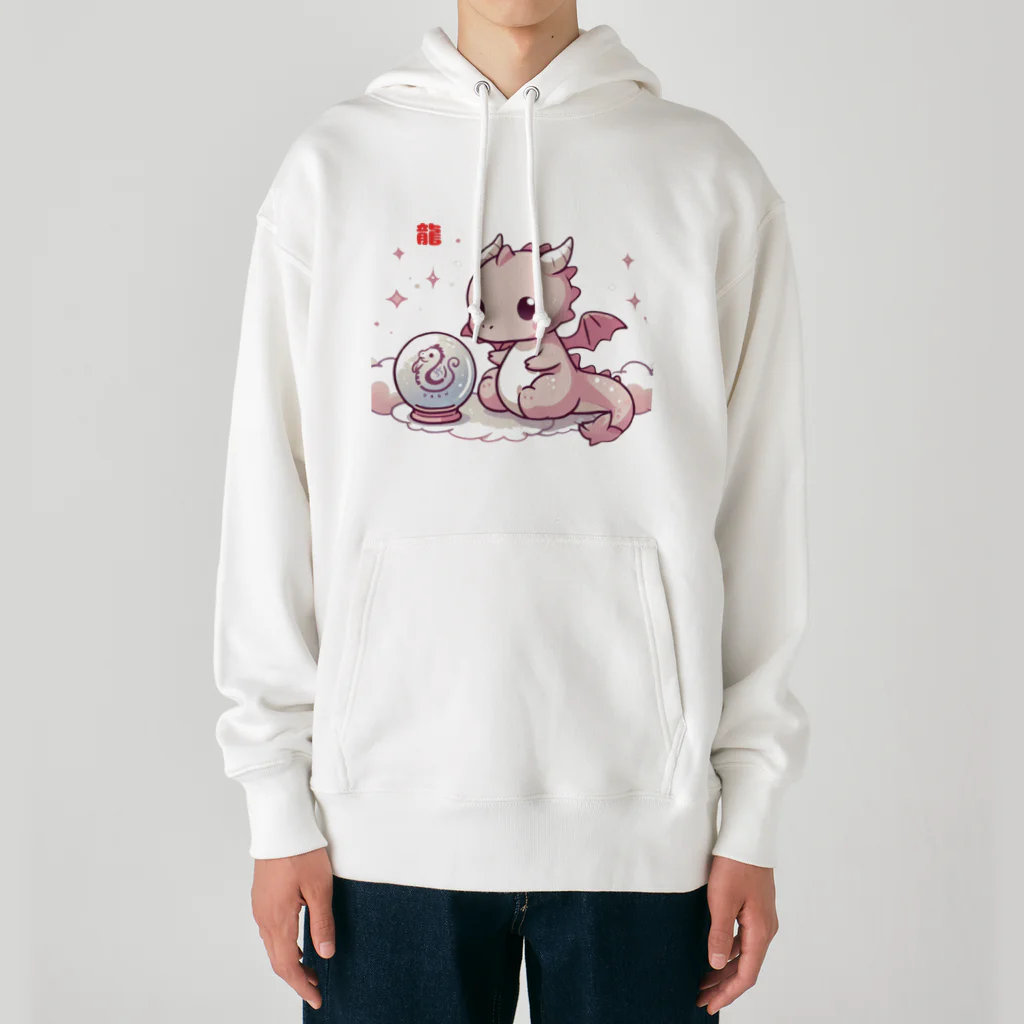 garireoの干支のかわいい龍 Heavyweight Hoodie