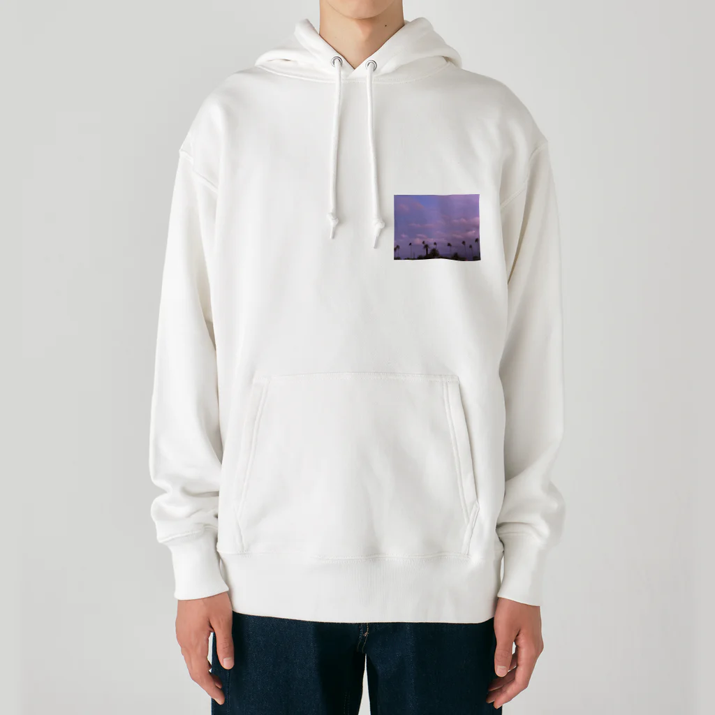 玉手箱の南国の冬空 Heavyweight Hoodie