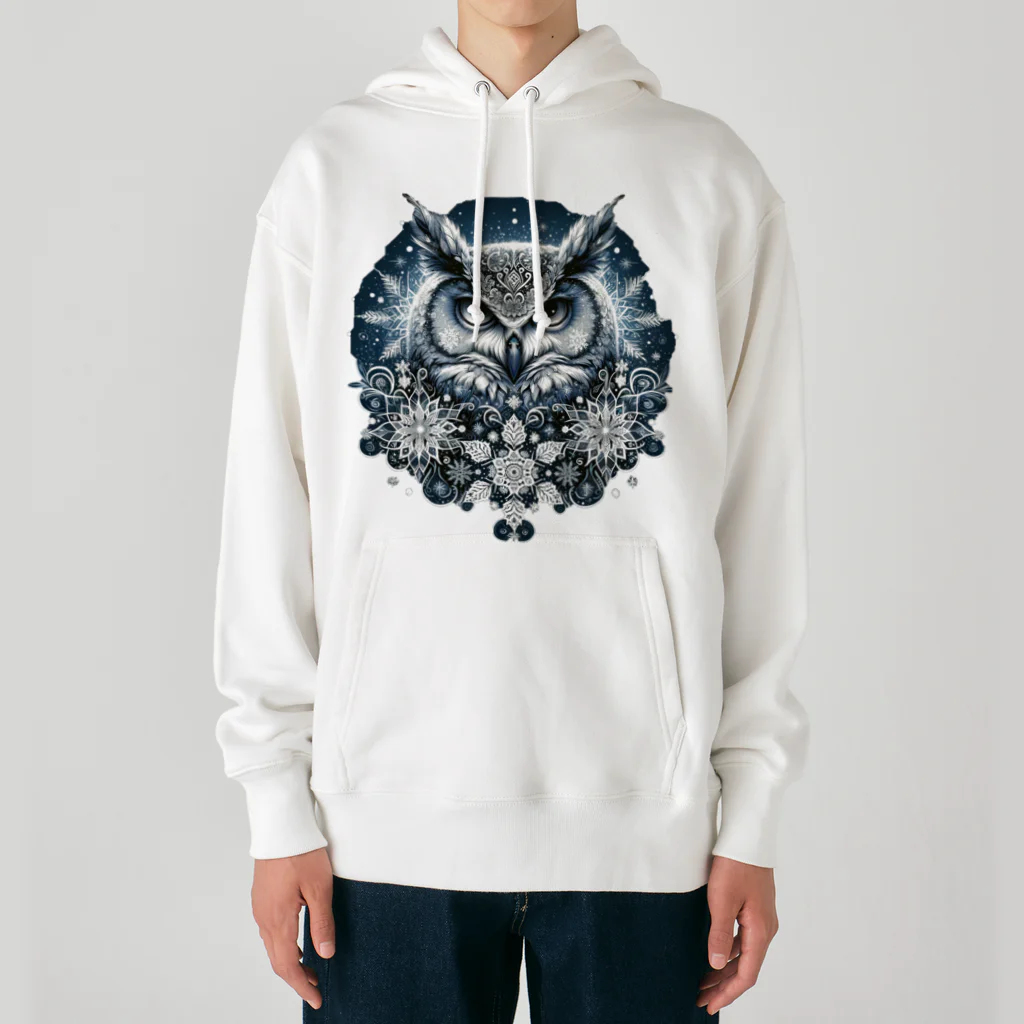 niko&PANDA shopのフクロウリース Heavyweight Hoodie