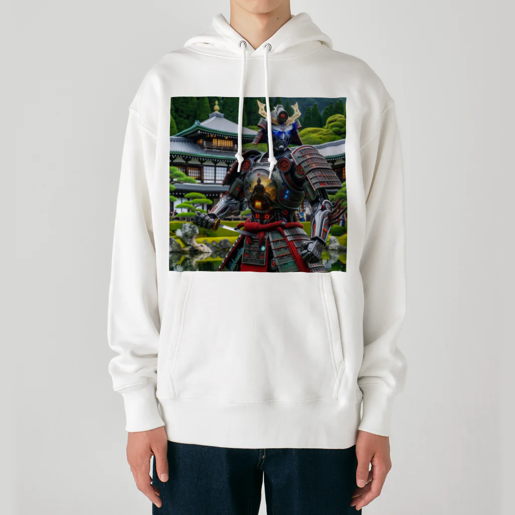 こまイヌ屋たちの十二神将カンテラロボ Heavyweight Hoodie