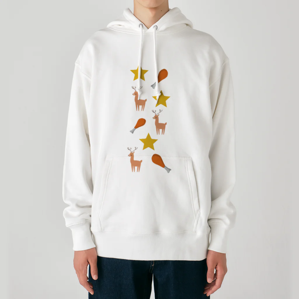 ミラくまのクリスマス柄 Heavyweight Hoodie