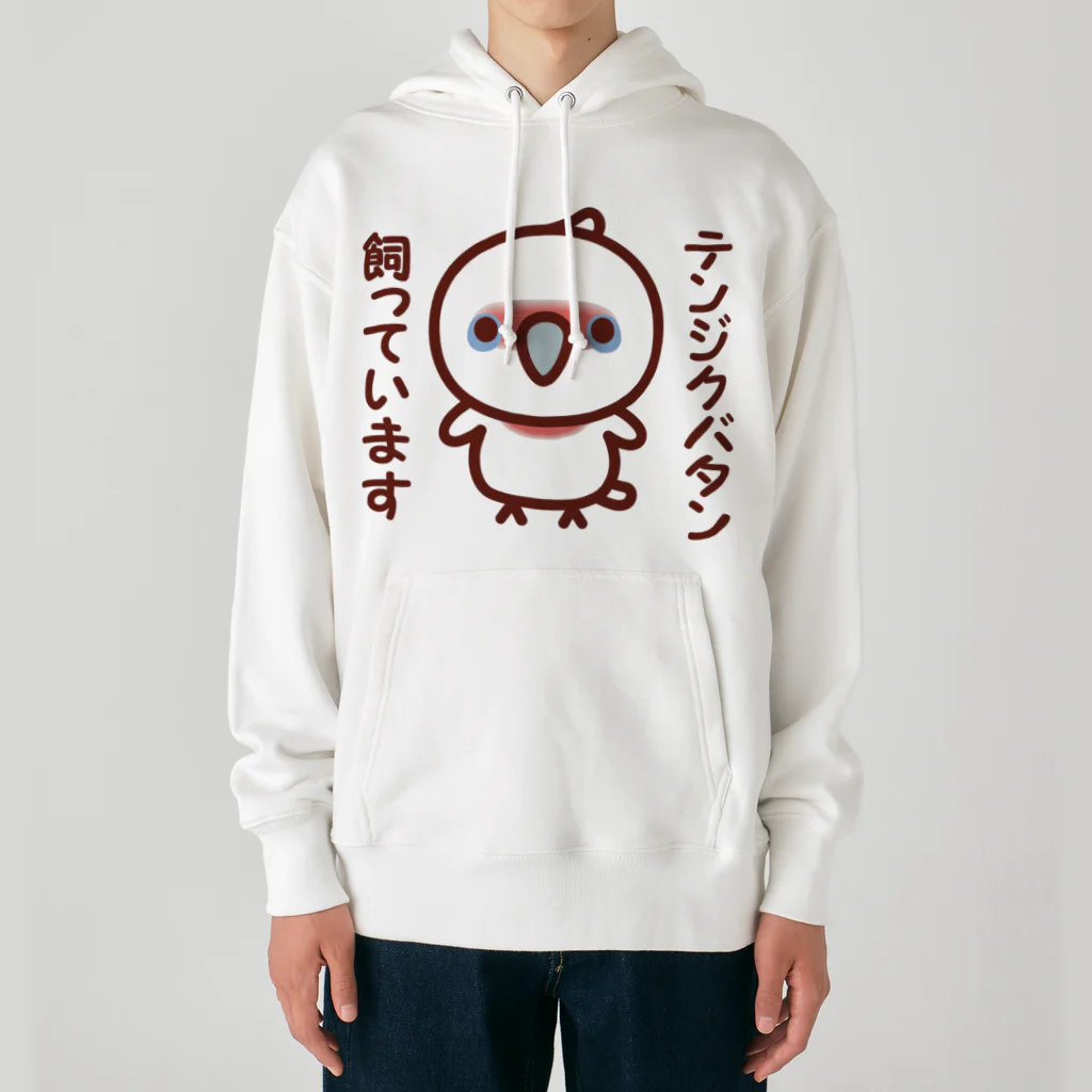 いんこ屋堂のテンジクバタン飼っています Heavyweight Hoodie