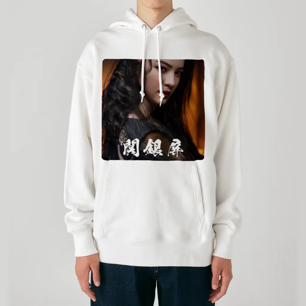 三國志乱舞伝 公式商店の関銀屏 Heavyweight Hoodie