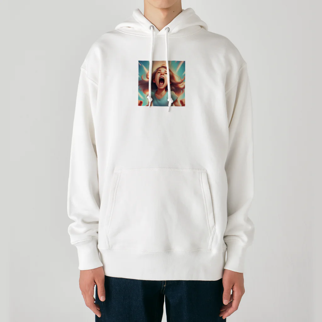 ma114の叫ぶ　女の子グッズ Heavyweight Hoodie