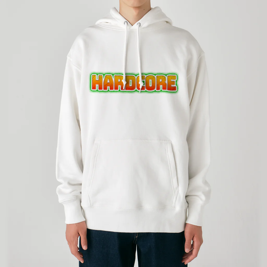 てくのちゃんのHARDCOREピンクのクマちゃん Heavyweight Hoodie