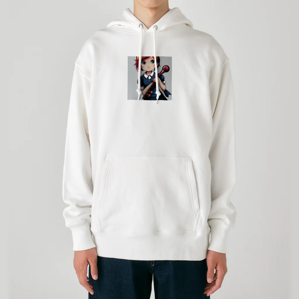 ほっこり絵音舎のオケ部入団希望の リンちゃん Heavyweight Hoodie