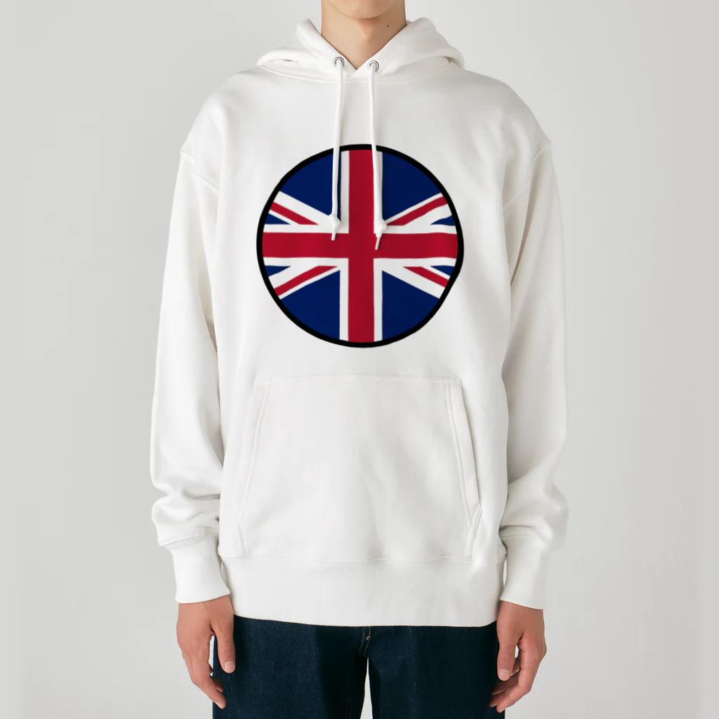 おもしろいTシャツ屋さんのイギリス England United Kingdom Great Britain ヘビーウェイトパーカー