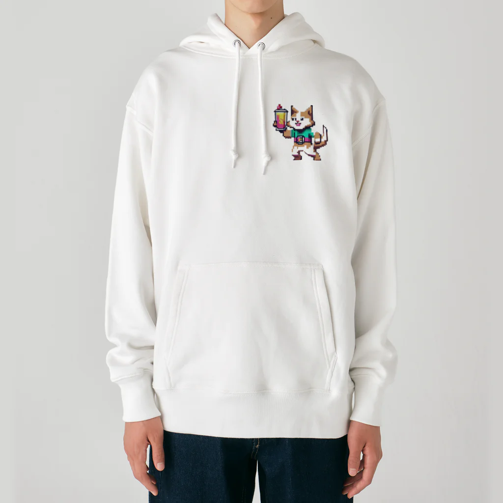 pikunekoのpikuneko　エナジー猫 Heavyweight Hoodie