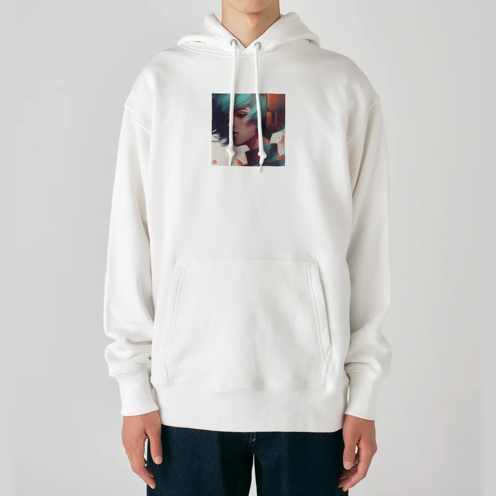 たてっぴのショップのボブカットのアイドル Heavyweight Hoodie