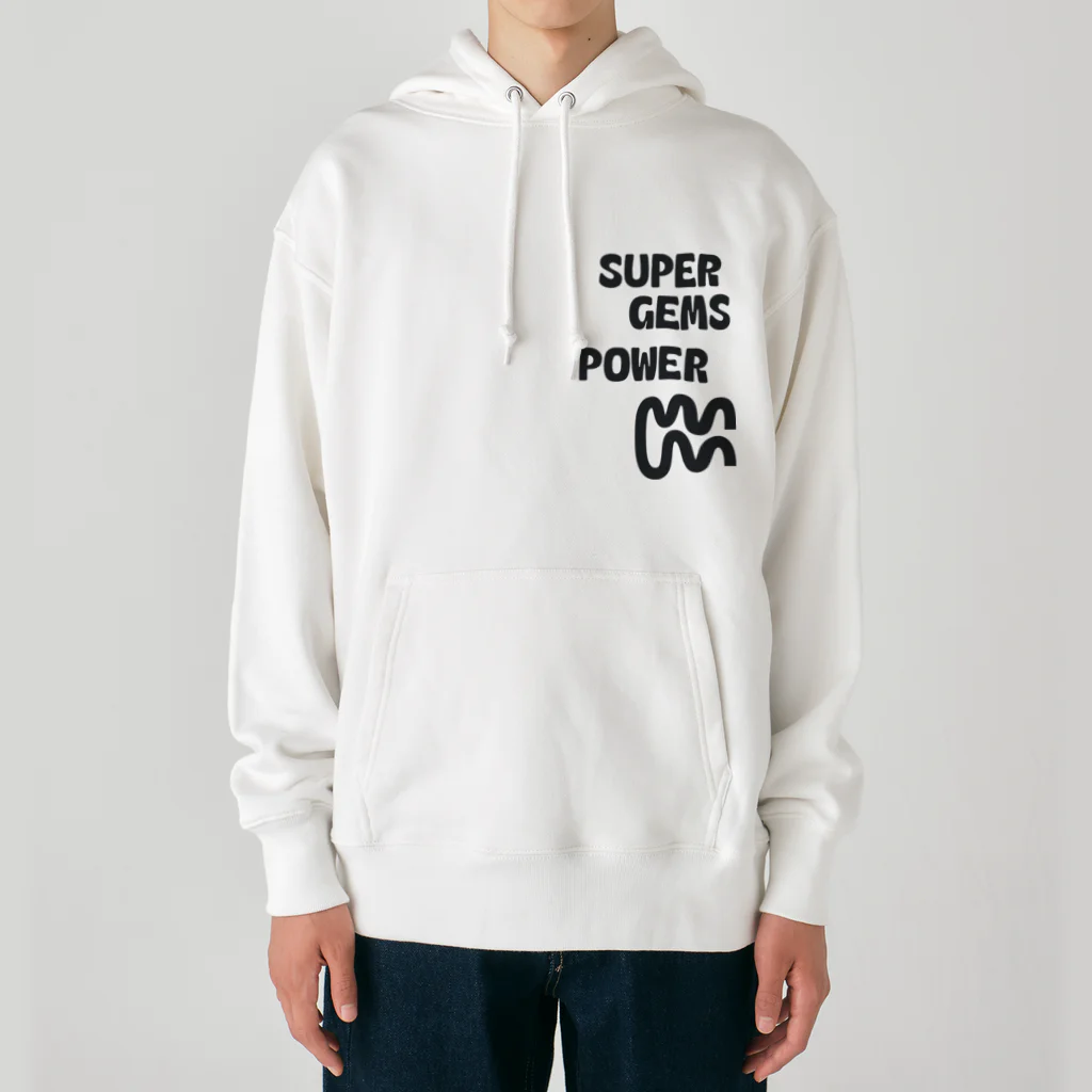 Parallel Imaginary Gift ShopのSUPER GEMS POWER Heavyweight Hoodie