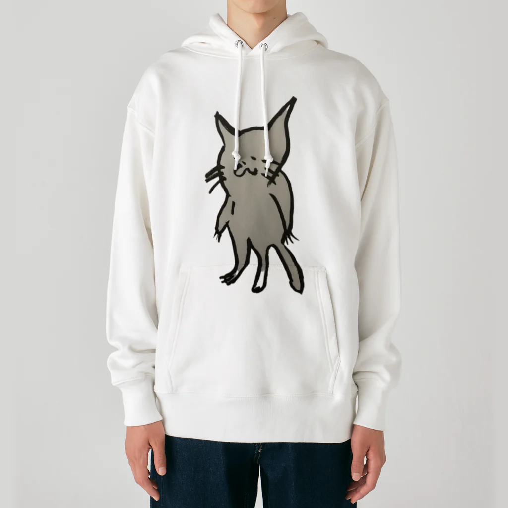 Hk/H/oの片足靴下にゃす子 Heavyweight Hoodie