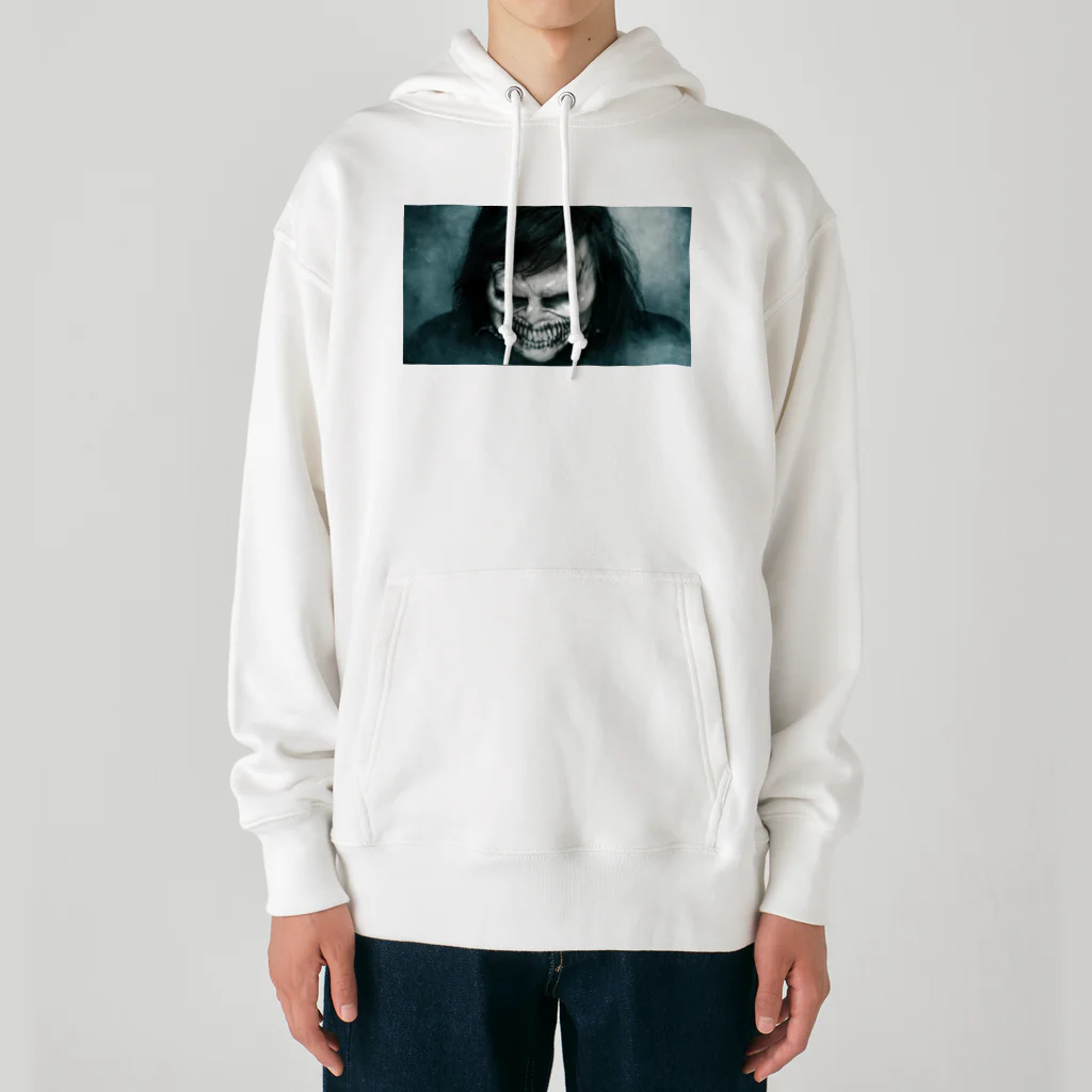 Indoor-yaのホラー Heavyweight Hoodie