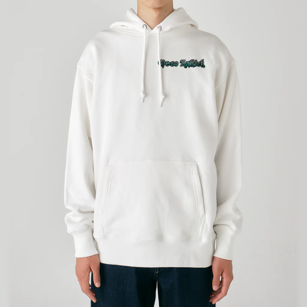 MesoKrkickのMesoKrkickロゴ Heavyweight Hoodie