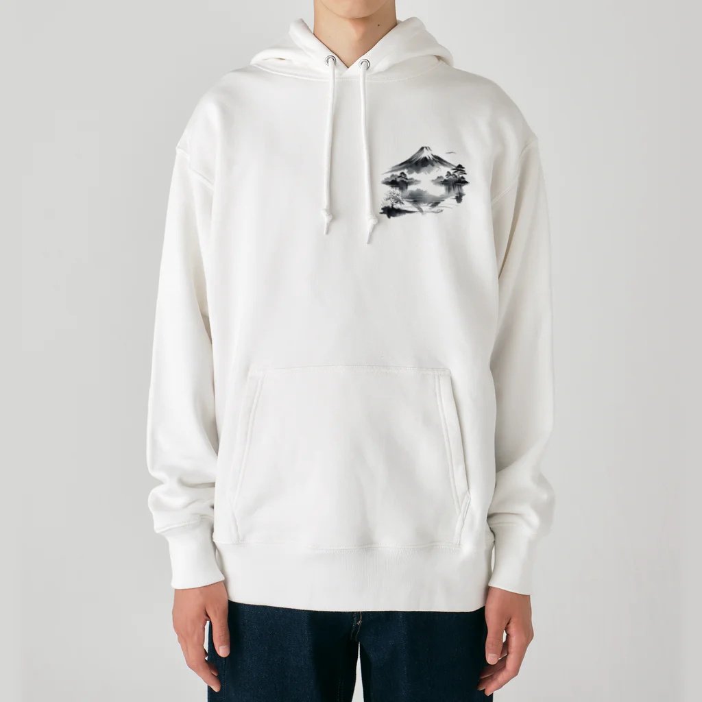 WAFU_JAPANのMirroring Mt.Fuji Heavyweight Hoodie