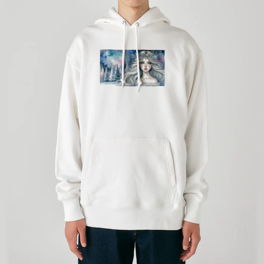 ZUCCOの氷の精霊と夜の森の秘密 Heavyweight Hoodie