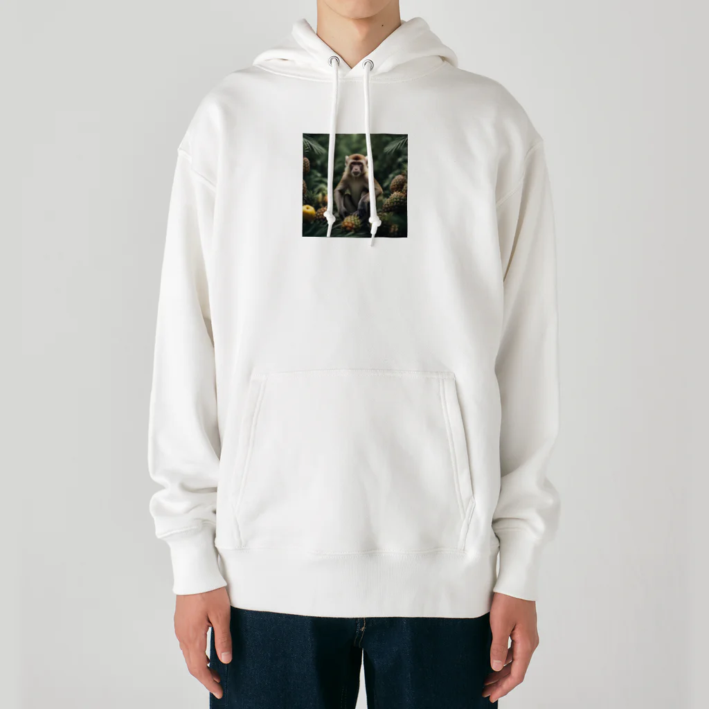 ZORATHのパイナップル　サル Heavyweight Hoodie