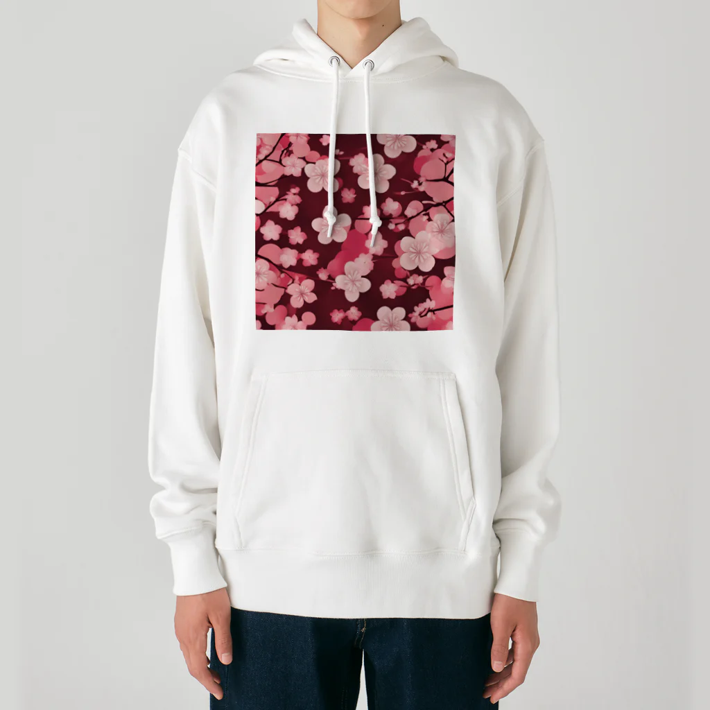 curtisの桜の花びら Heavyweight Hoodie