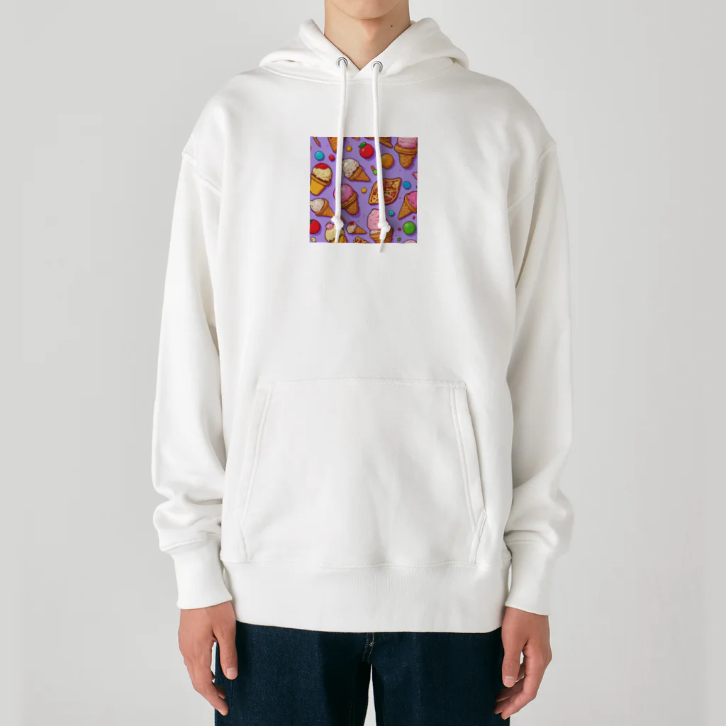 yu_yu_のお菓子大好き Heavyweight Hoodie