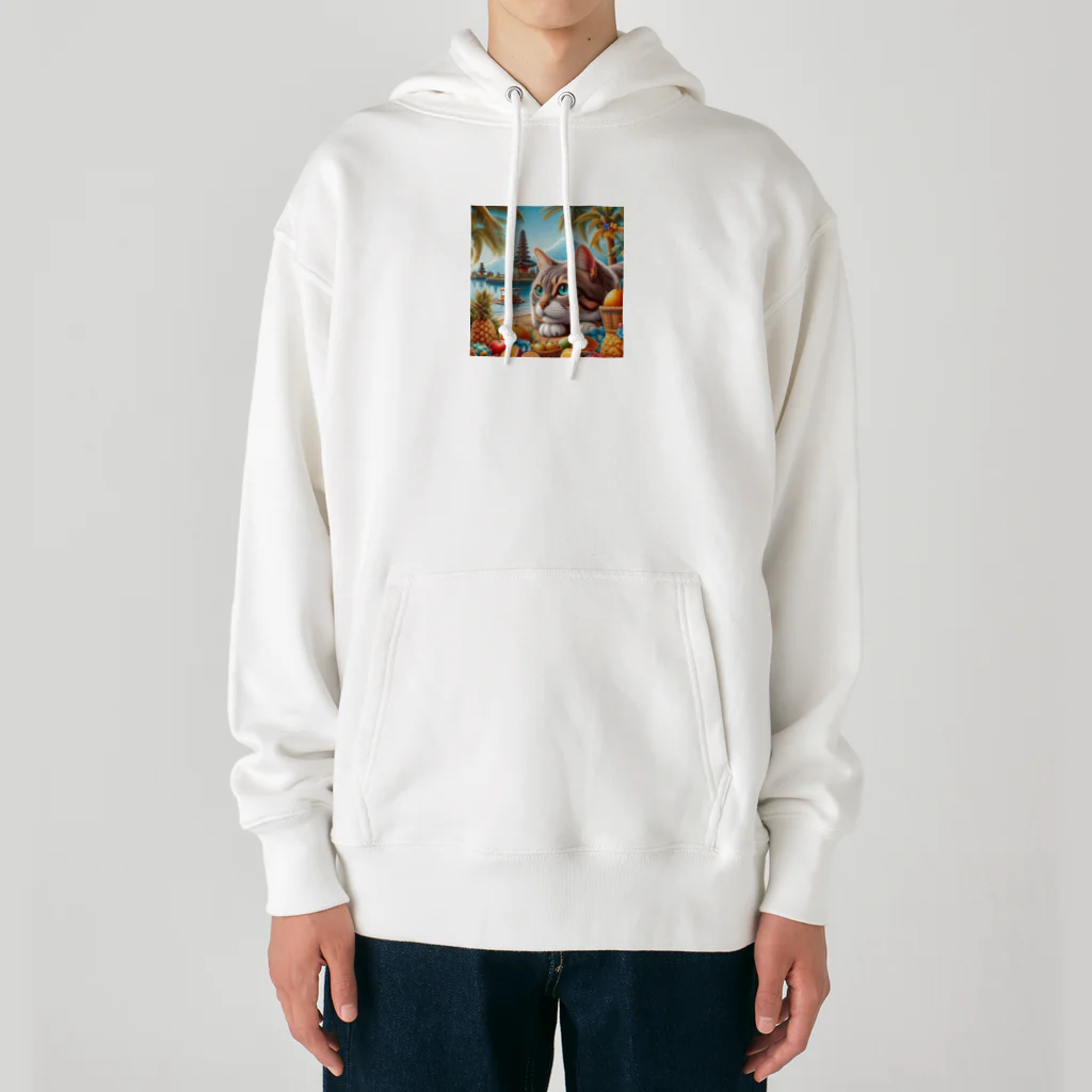 jkmurataの旅大好きなカッコいいねこがバリ島でのんびり Heavyweight Hoodie