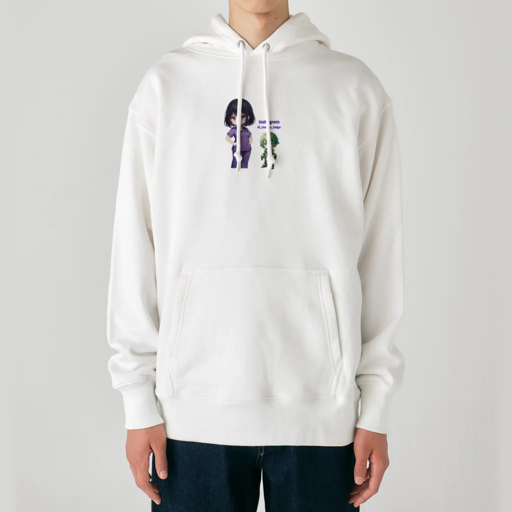 kororin424のAI漫画家ころりん Heavyweight Hoodie